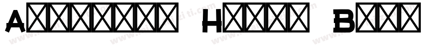 Aventura Heavy Bold Italic字体转换
